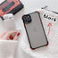 iPhone 11 pro Cover Black