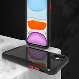 iPhone 11 Bumper Case Transparent Camera Protection Back Cover