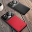 iPhone 11 Leather Lens Case Hybrid Hard Back Cover