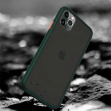 iPhone 11 Pro Bumper Case Smoke Frosted Back Cover