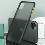 iPhone 11 Pro Bumper Case Smoke Frosted Back Cover