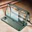 iPhone 11 Pro Max Magnetic Case Electronic Auto-Fit Glass Back Cover