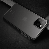 iPhone 11 Pro Max Super Thin Case Matte Paper Back Cover