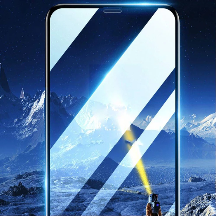 iPhone 11 Pro Max Tempered Glass Anti Blu-ray 5D Screen Protector