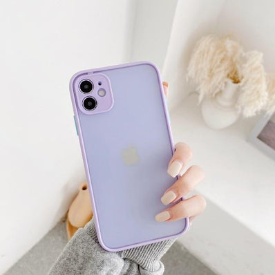 iPhone 11 Purple Matte Case Cover
