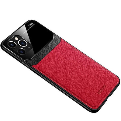 iPhone 11Pro Max Genuine Leather With Mirror Finish Luxury Case Cover