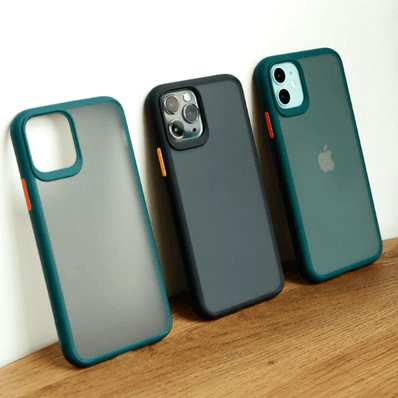 iPhone 11 Bumper Case Smoke Frosted Back Cover - Casekart