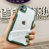 iPhone 11 Pro Bumper Case Transparent Camera Protection Back Cover