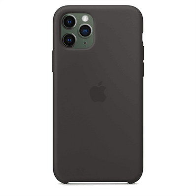 iPhone 11 Pro Max Silicone Case Original Logo Back Cover
