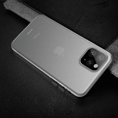 iPhone 11 Super Thin Case Matte Paper Back Cover