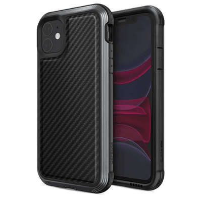 iPhone 11 X-Doria Defense Shield Leather Military Grade Protective Back Case Back Cover