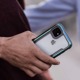 iPhone 11 X-Doria Defense Shield Transparent Bumper Protective Case Back Cover - Rainbow