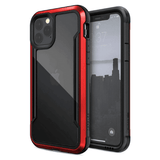 iPhone 11 X-Doria Defense Shield Transparent Bumper Protective Case Back Cover - Red