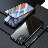iPhone 12 Electronic Auto-Fit Magnetic Case - Front + Back