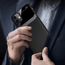 iPhone 12 Leather Case Lens Polarized Back Cover