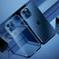 iPhone 12 Mini Transparent Case Electroplating Glitter Back Cover