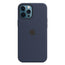 iPhone 12 Official Silicone Cover with MagSafe Support - Midnight Blue