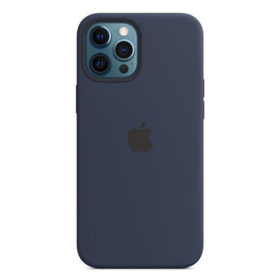 iPhone 12 Pro Max Official Silicone Cover with MagSafe Support - Midnight Blue