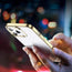 iPhone 12 Pro Max Transparent Clear Camera Protection Case - Golden