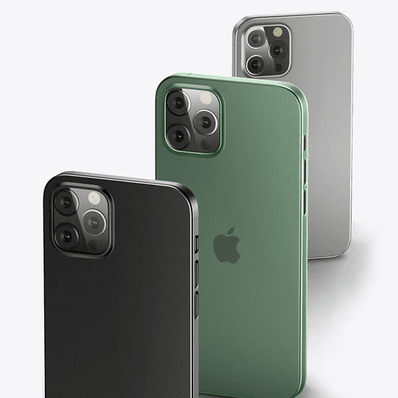 iPhone 12 Pro Max Ultra-Thin Matte Paper Back Case