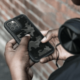 iPhone 12 Pro Nillkin Leather Case Military Pattern Cloth Cover