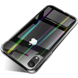 iPhone Xr Transparent Clear Case Rainbow Effect Back Cover - Casekart