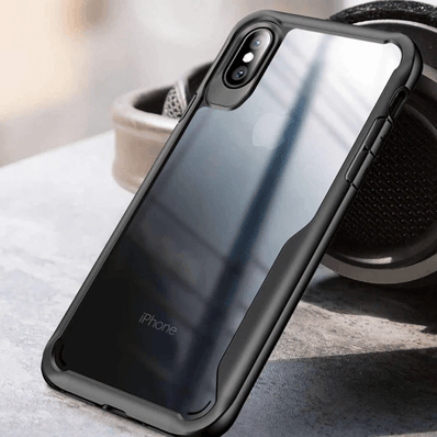 iPhone Xs Max Eagle Bumper Transparent Case - Casekart