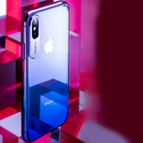 iPhone Xs Max Gradient Aluminium Alloy Glaze Series Case - Casekart