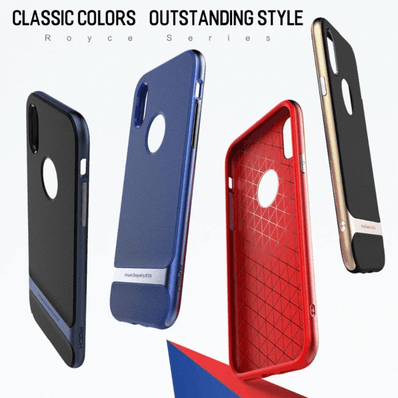 iPhone Xs Max Hybrid Silicone Case Back Cover