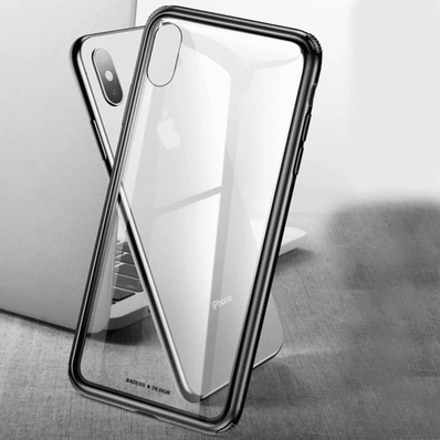 iPhone Xs Max Scratch Resistant Bumper Transparent Case