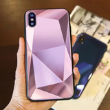 iPhone X/Xs Diamond Mirror Crystal Back Case