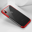 iPhone X/Xs Electroplating TPU Silicone Case Red