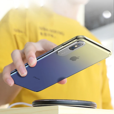 iPhone X/Xs Gradient Aluminium Alloy Glaze Series Case