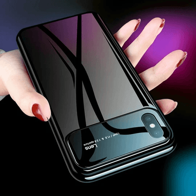 iPhone X/Xs Polarized Lens Case - Glossy Series Red