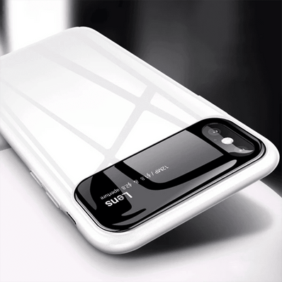 iPhone X/Xs Polarized Lens Case - Glossy Series White