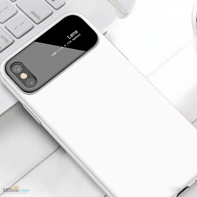 iPhone X/Xs Polarized Lens Case - Glossy Series White